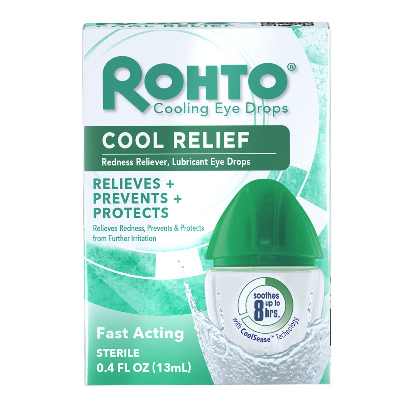 Rohto Cool Relief Lubricant Eye Drops; image 1 of 7