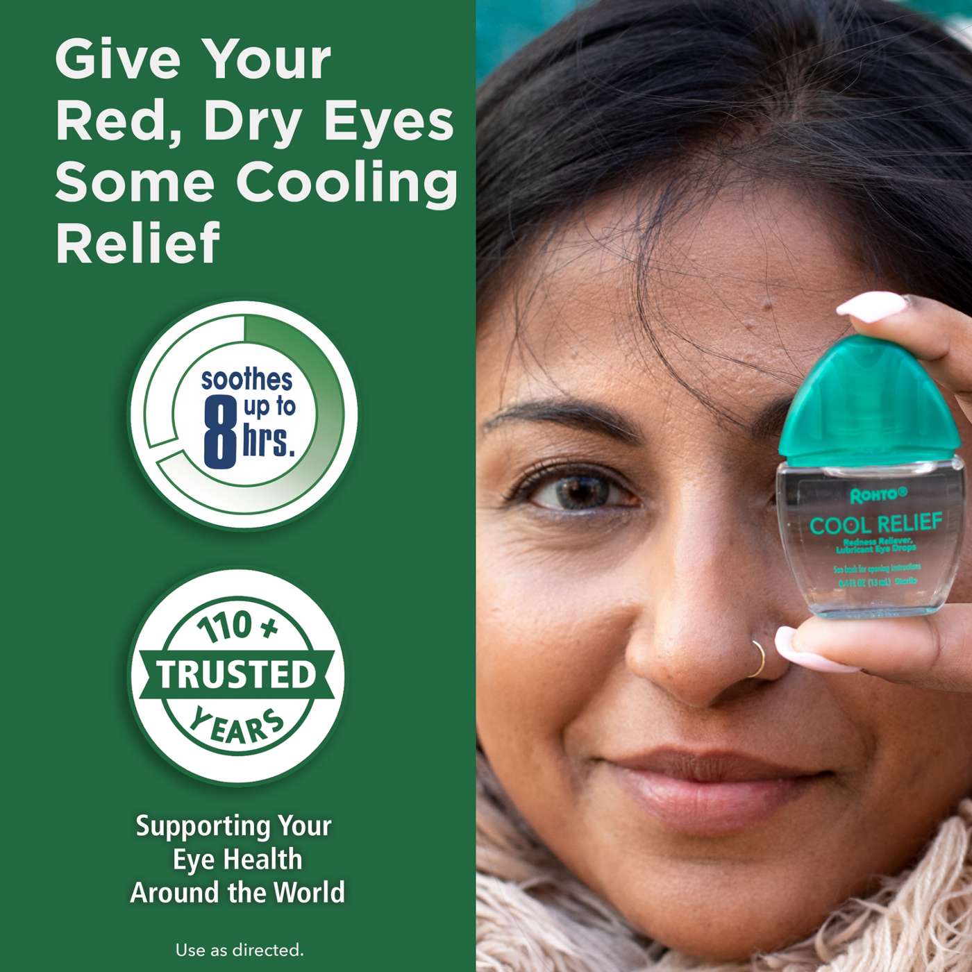 Rohto Cool Relief Lubricant Eye Drops; image 4 of 7