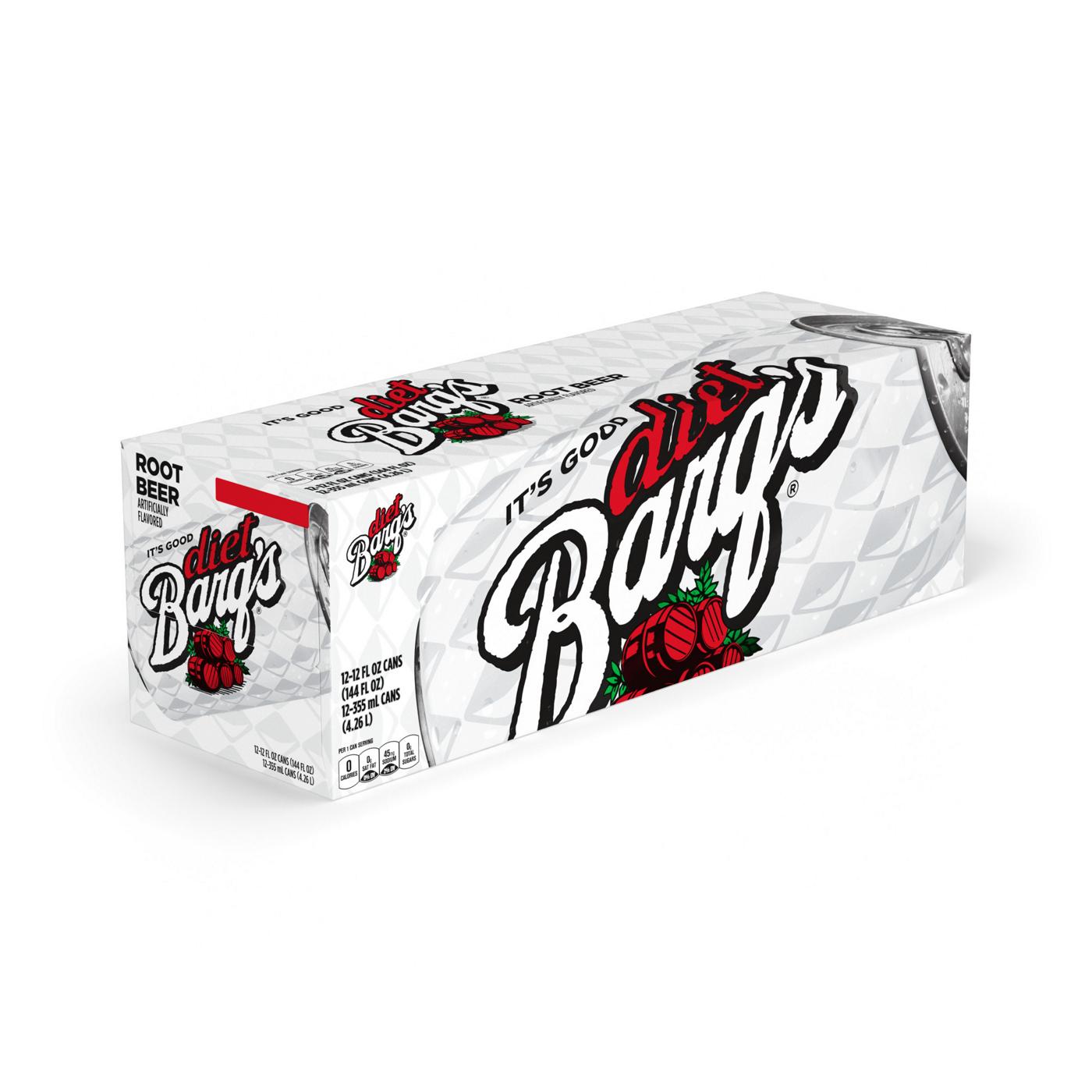 Barq's Diet Root Beer 12 oz Cans; image 1 of 2