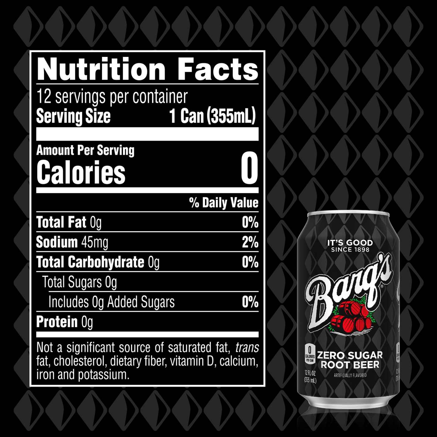 Barq's Sugar Root Beer Soda Soft Drink; image 5 of 6