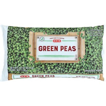 H-E-B Frozen Green Peas, 40 oz