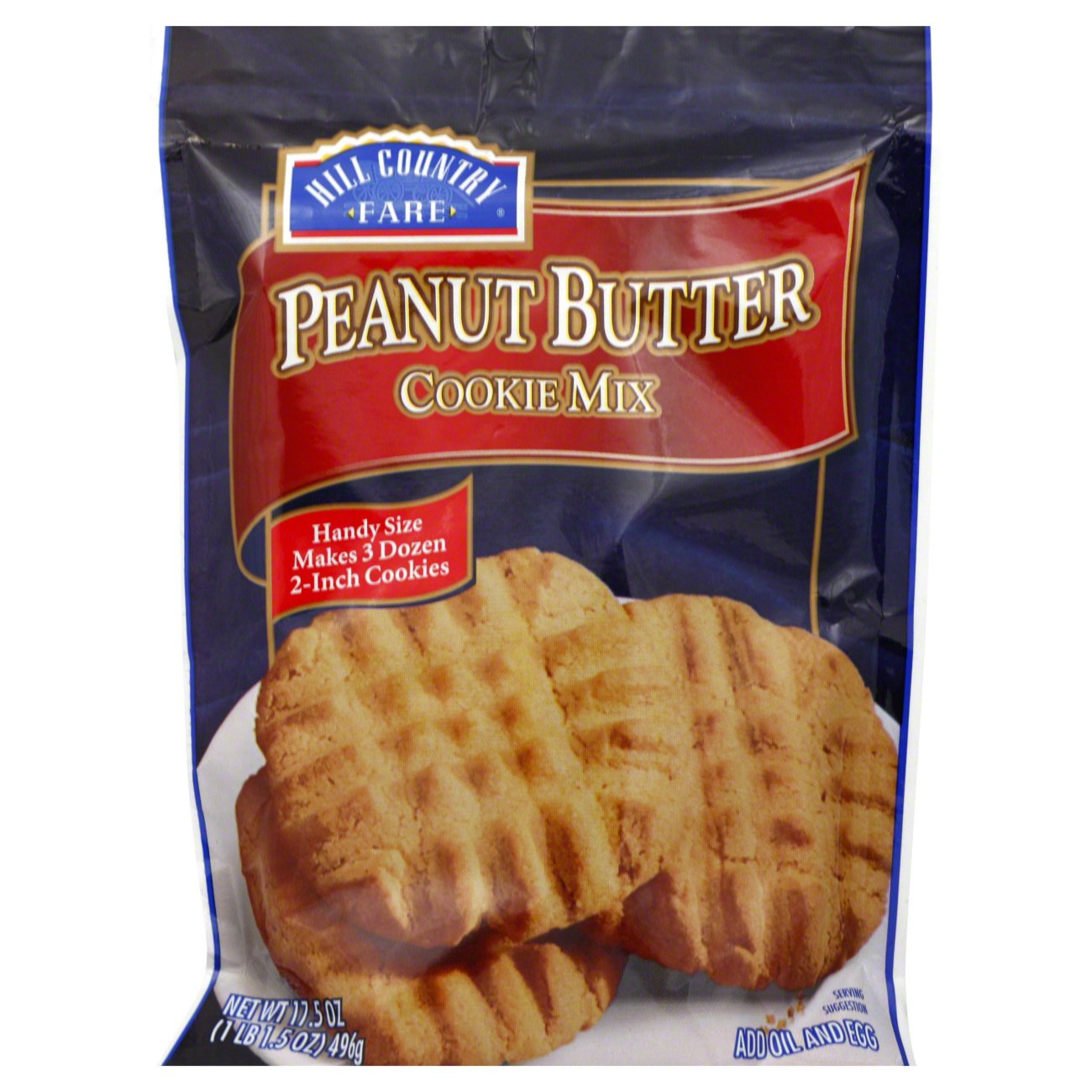 Hill Country Fare Peanut Butter Cookie Mix - Shop Baking Mixes at H-E-B