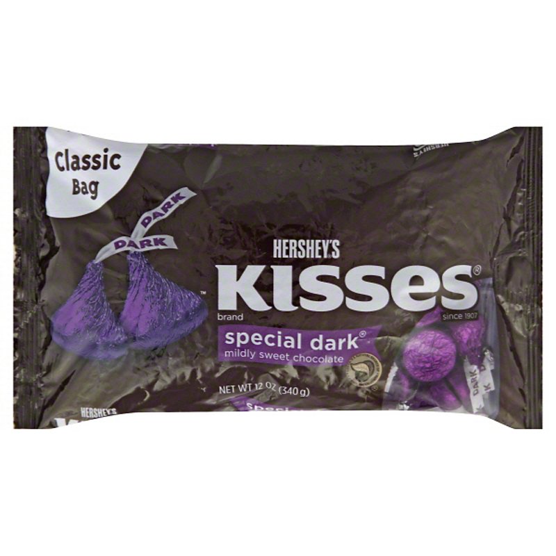 Hershey's Kisses Special Dark Classic Bag - Shop Snacks ...