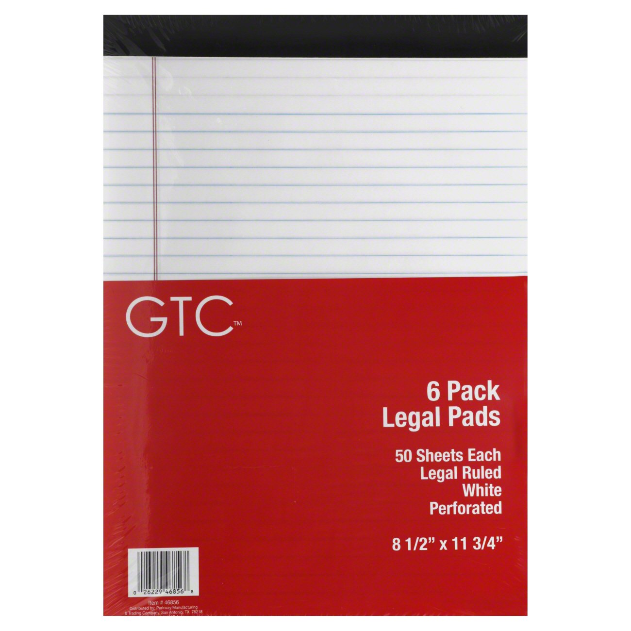 GTC White Legal Pads Legal Ruled 50 Sheets, 8.5 in x 11.75 in Shop