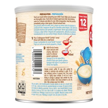 Nestle Cerelac Wheat Baby Cereal with Milk