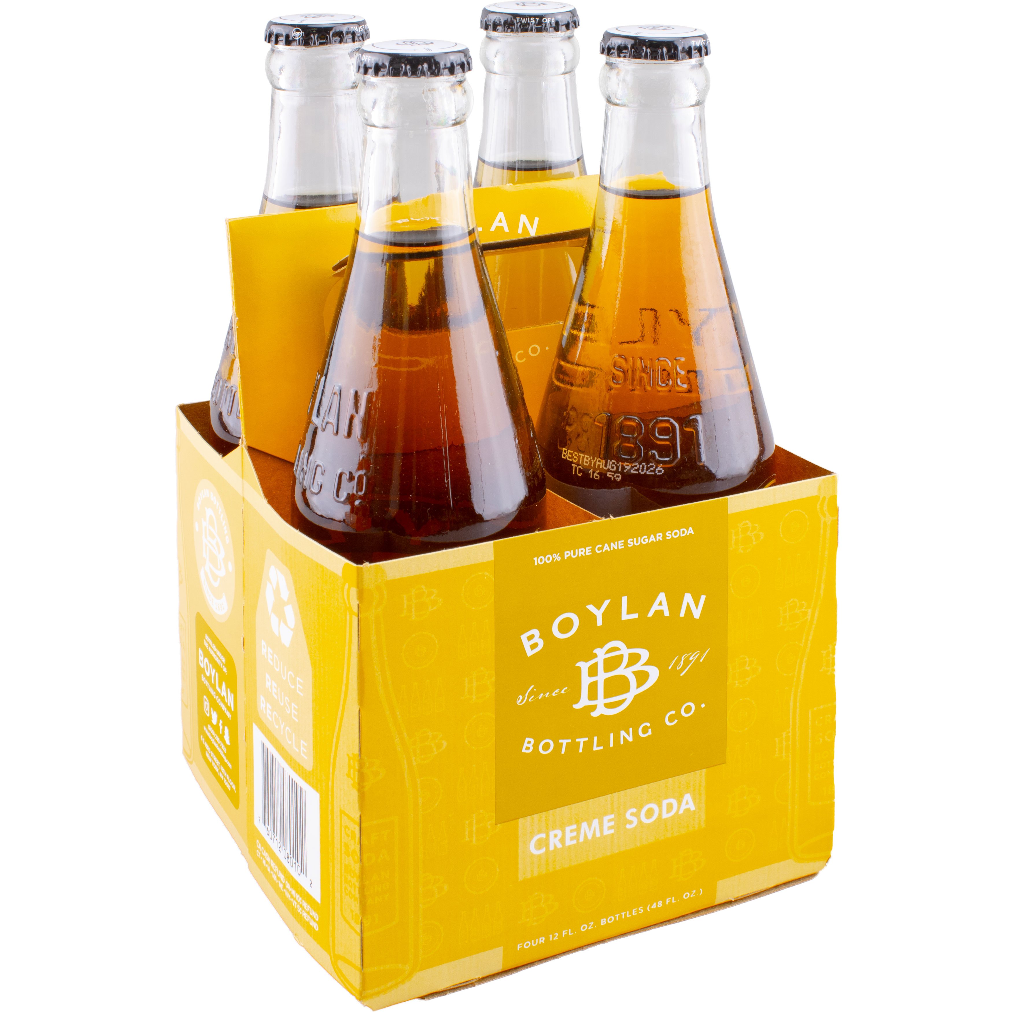 Boylan Bottleworks Creme Soda 12 oz Bottles Shop Soda at HEB
