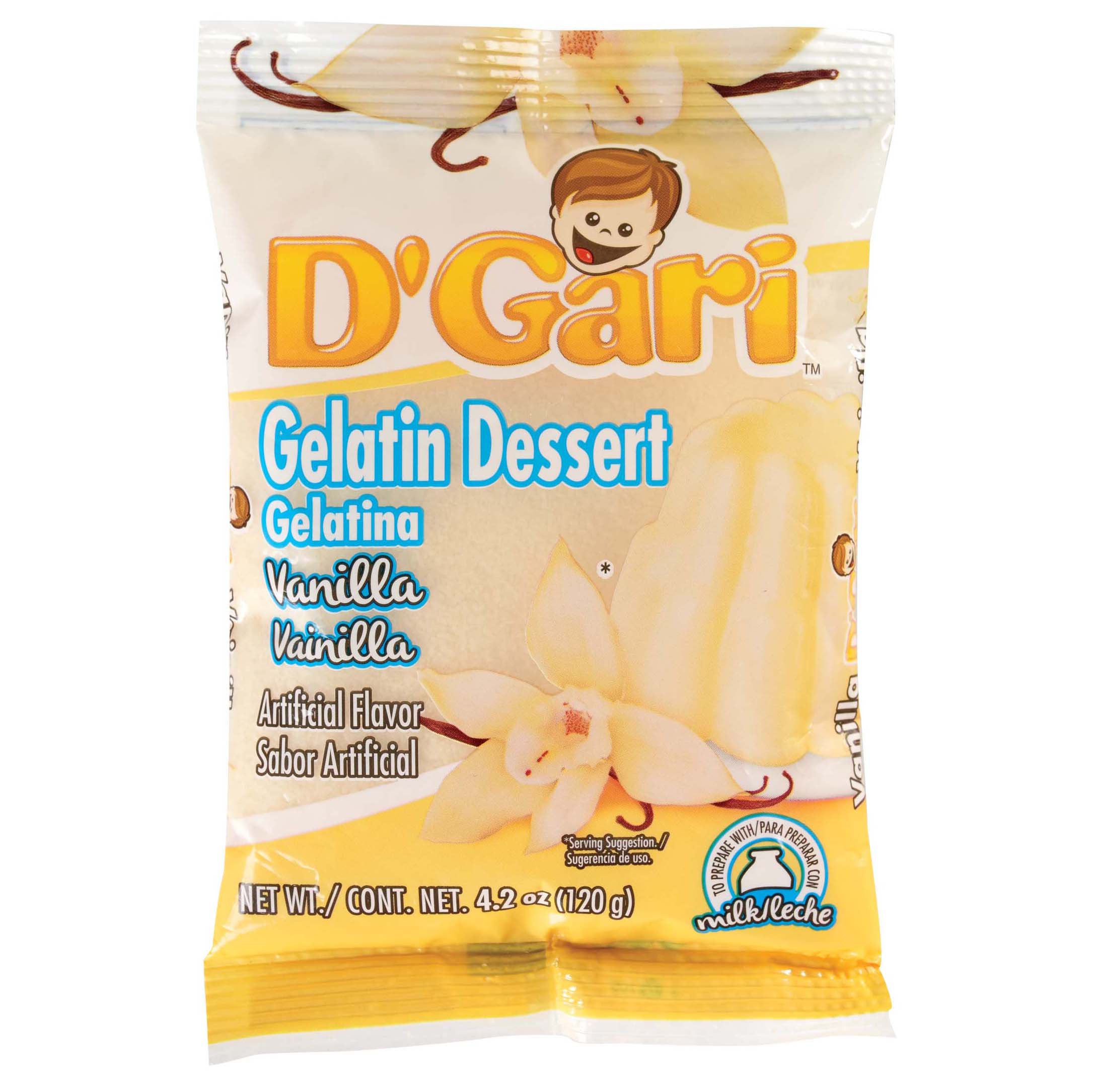 D'Gari Vanilla Gelatin Dessert Mix Shop Pudding & Gelatin Mix at HEB