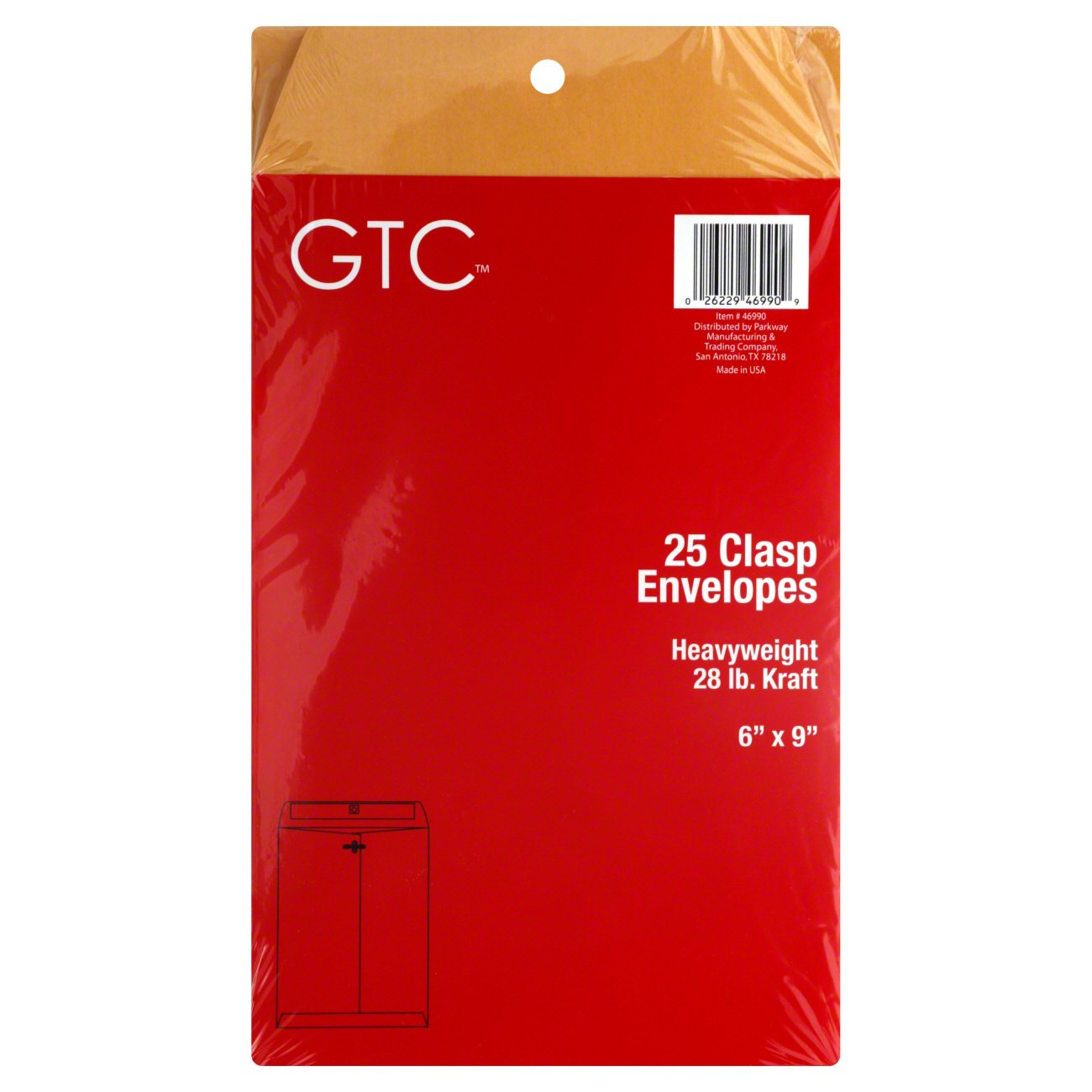 GTC 6x9 in Clasp Envelopes Shop Envelopes & Boxes at HEB