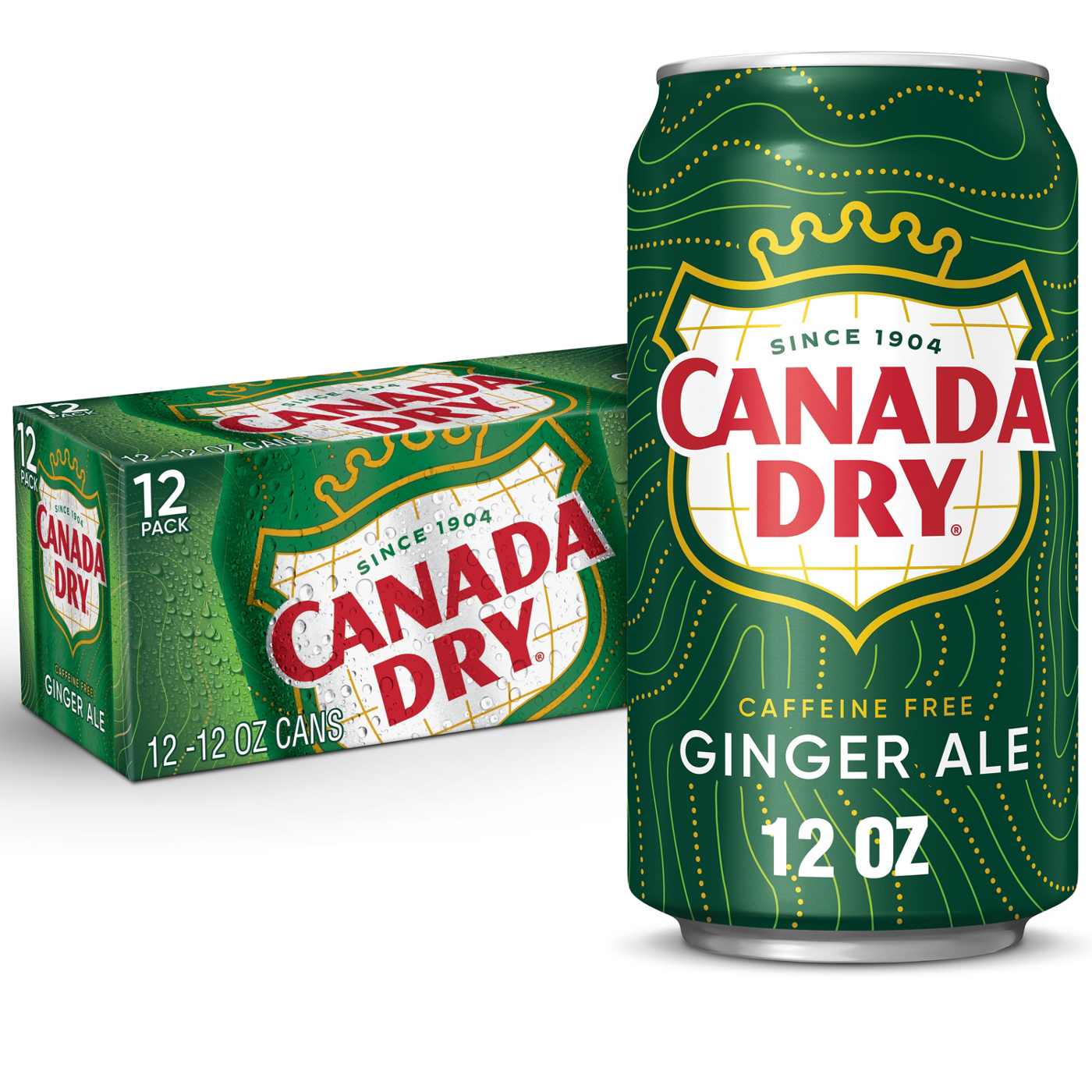 Canada Dry Ginger Ale Soda 12 pk Cans; image 1 of 6