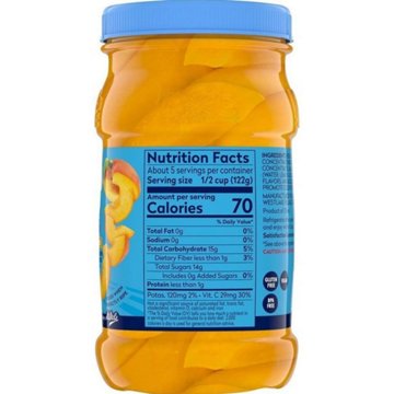 Dole Sliced Peaches in 100% Fruit Juice, 23.5 oz