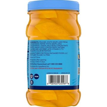 Dole Sliced Peaches in 100% Fruit Juice, 23.5 oz