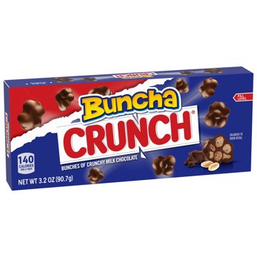 Buncha Crunch Milk Chocolate Candy Theater Box