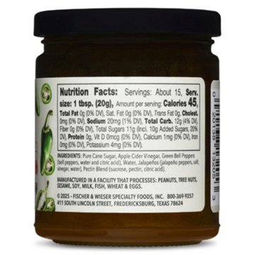 Fischer & Wieser Mild Green Jalapeno Jelly