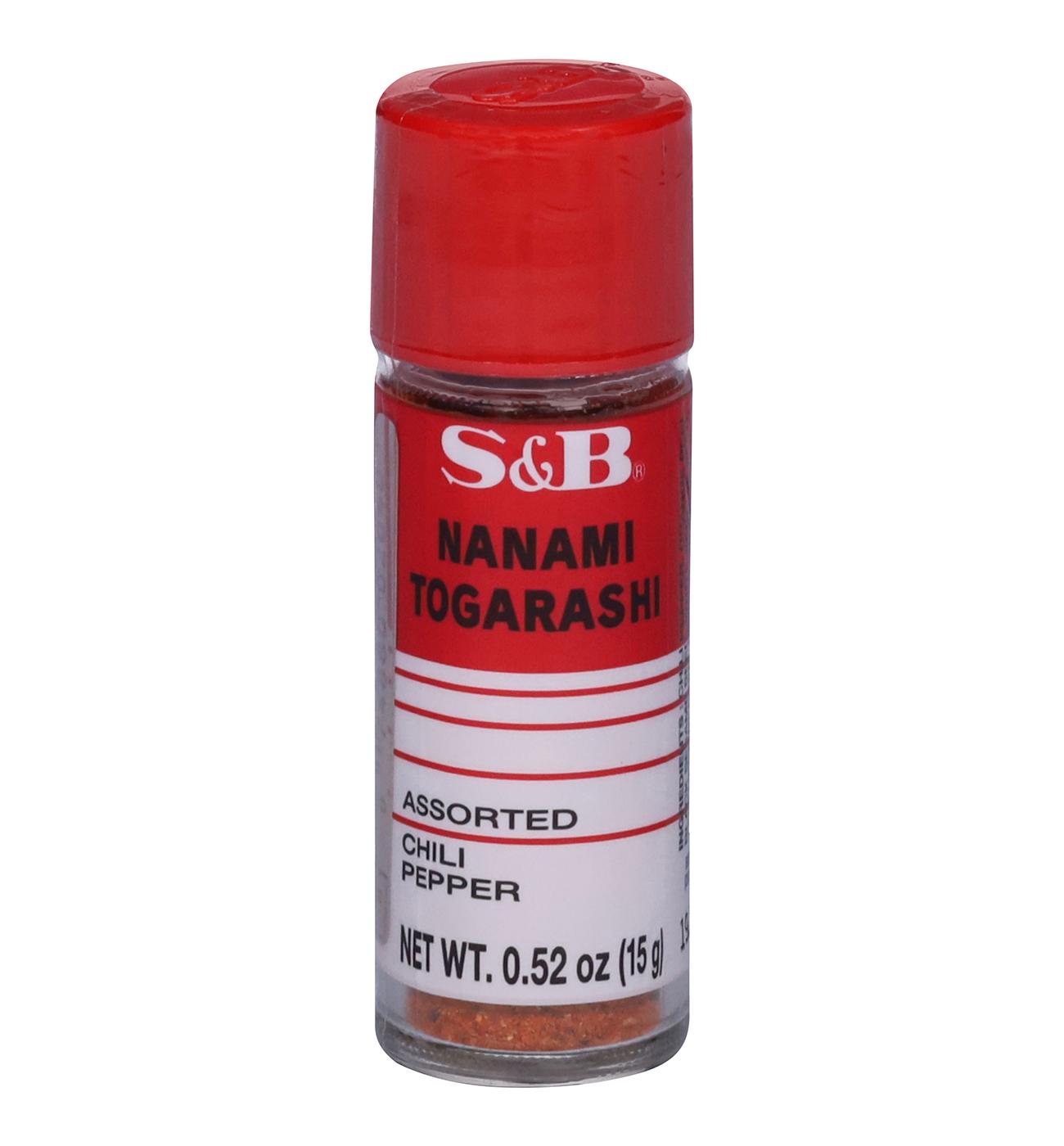 S&B Nanami Togarashi Assorted Chili Pepper Seasoning; image 1 of 2