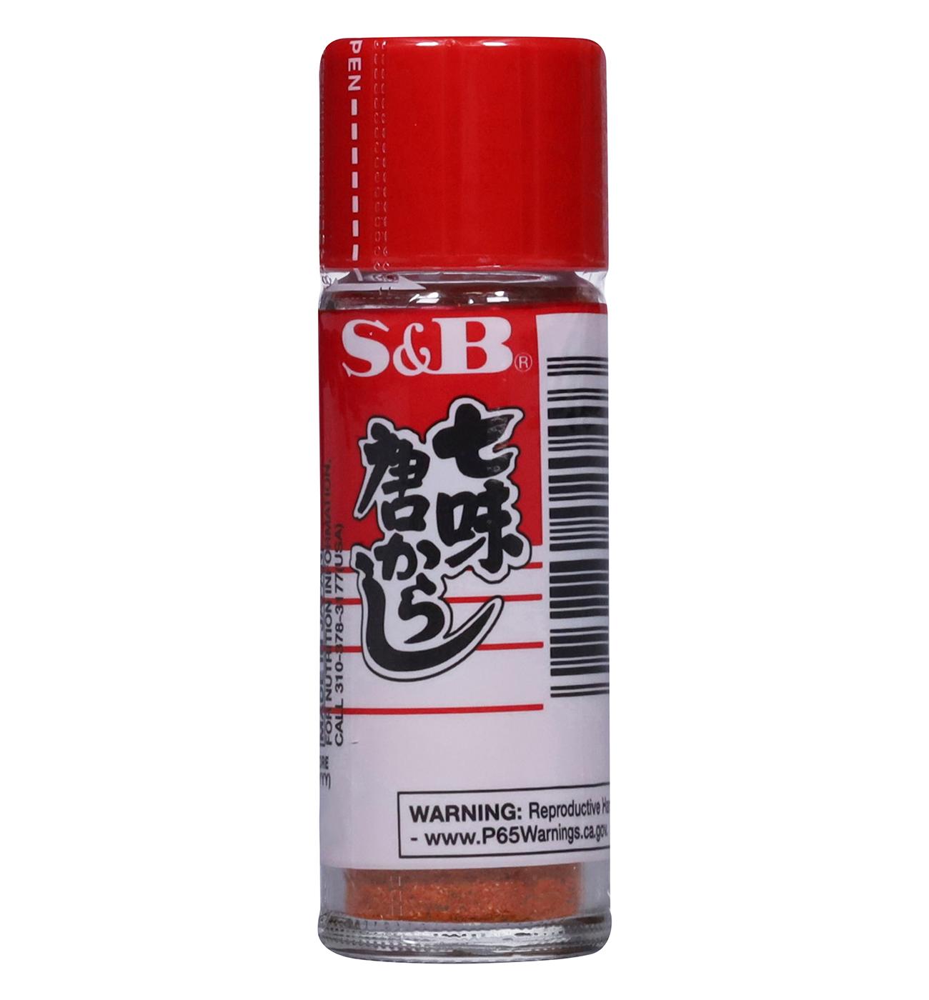 S&B Nanami Togarashi Assorted Chili Pepper Seasoning; image 2 of 2