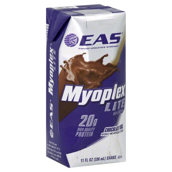 EAS Myoplex Lite Single ReadyToDrink Chocolate Fudge Protein Shake