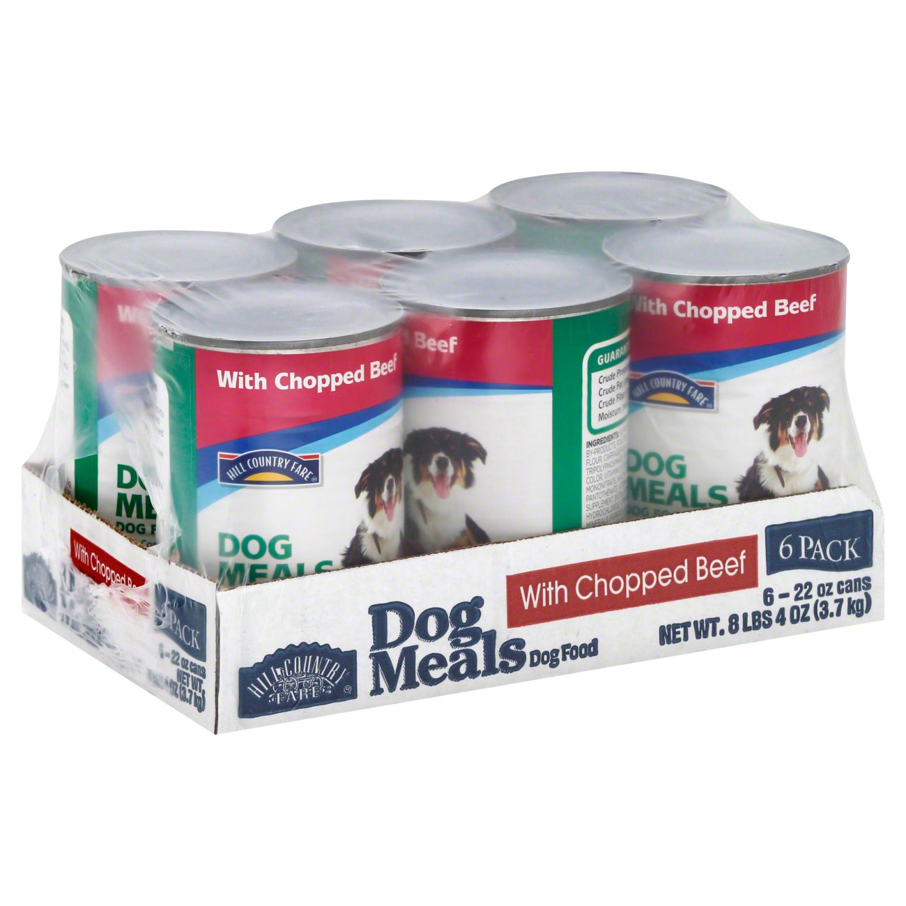 Hill Country Fare Dog Meals Complete and Balanced with Chopped Beef Wet Dog Food - Shop Dogs at