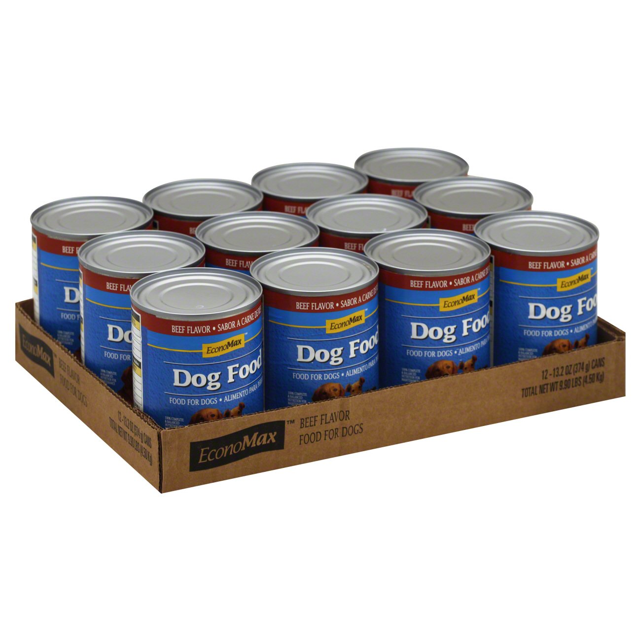 EconoMax Economax Dog Food Beef Flavor 12 Pack - Shop Food at H-E-B