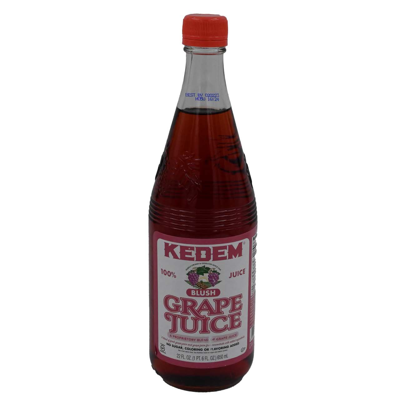 Kedem Kosher Blush Grape Juice Shop Juice at HEB
