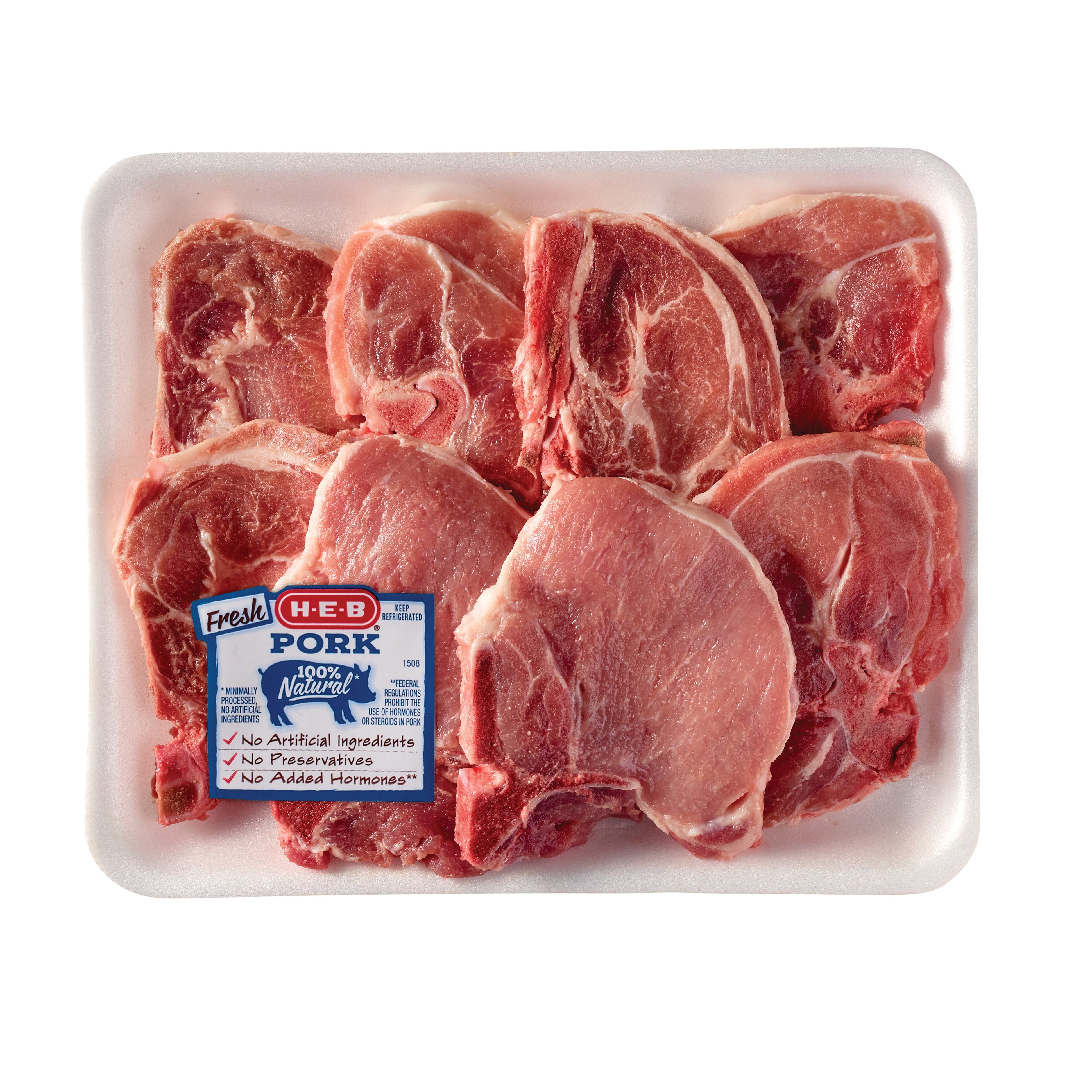 H-E-B Pork Assorted Loin Chops Bone-In Value Pack - Shop Pork At H-E-B