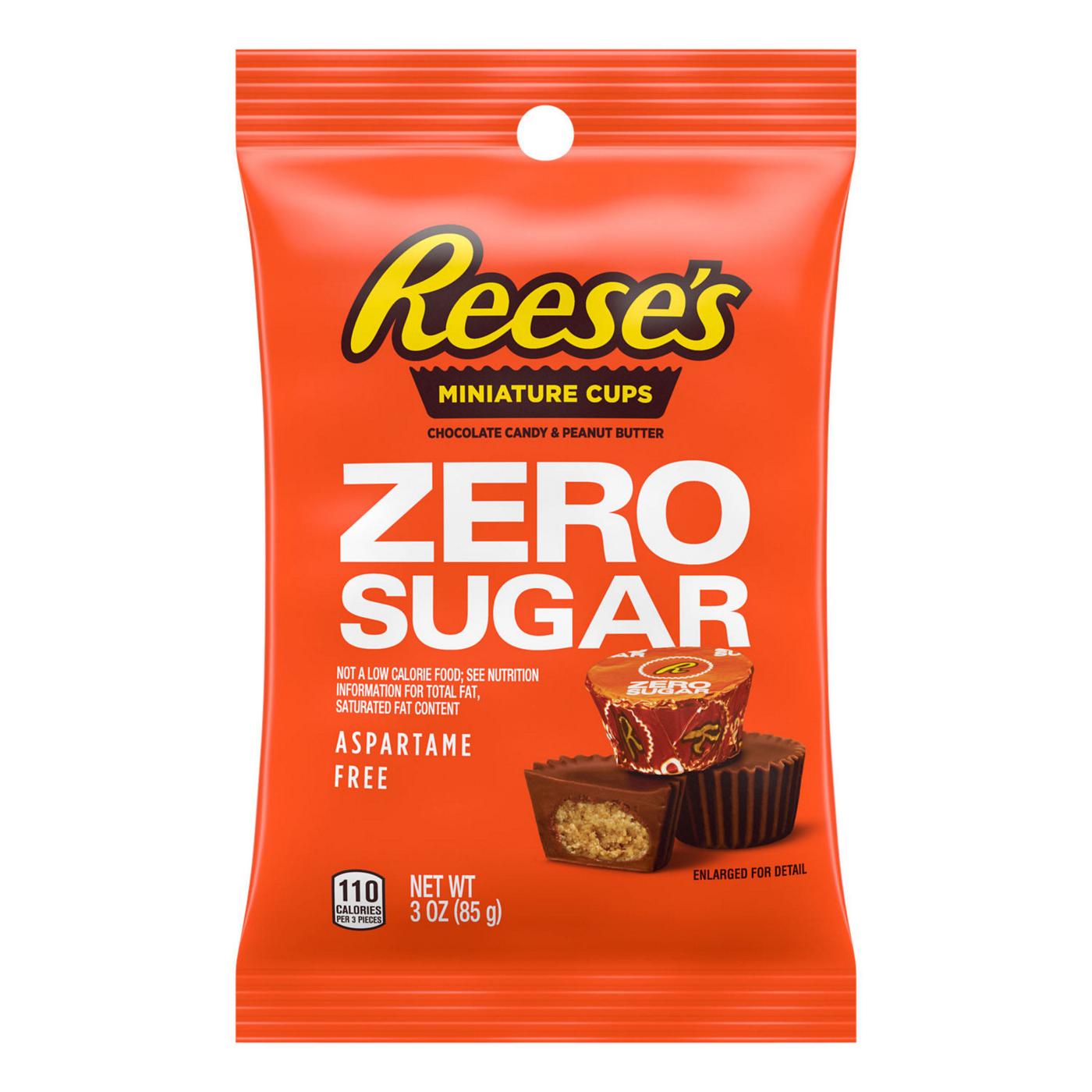Reese's Sugar Free Miniatures Peanut Butter Cups; image 1 of 3
