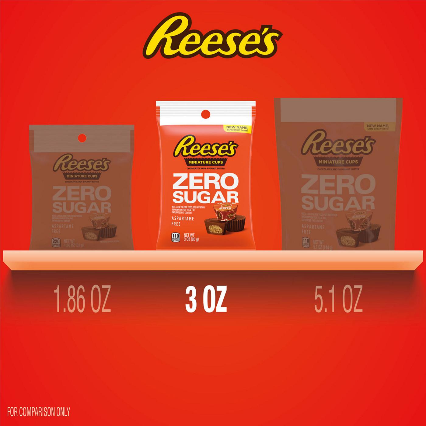 Reese's Sugar Free Miniatures Peanut Butter Cups; image 2 of 3