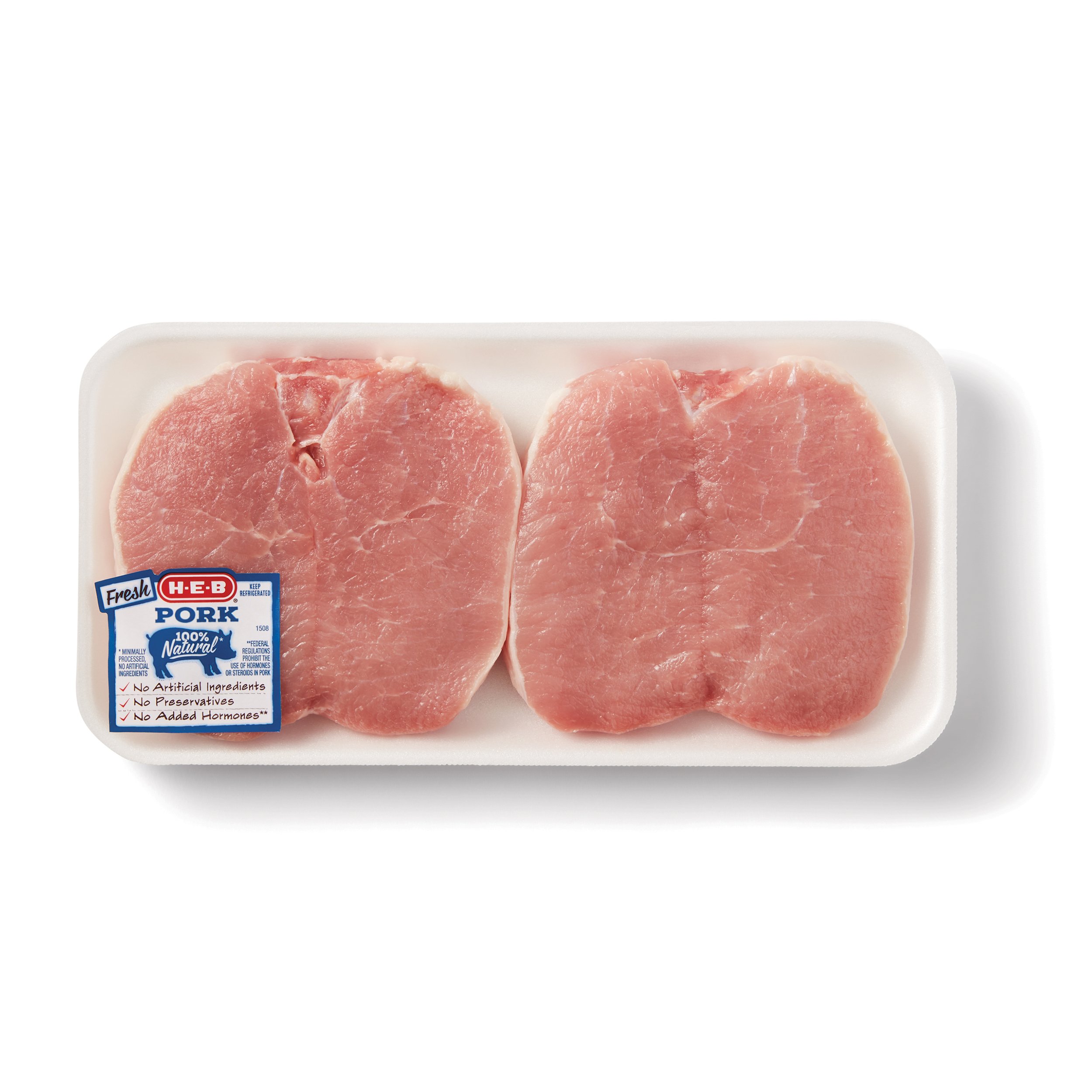 HEB Boneless Butterflied Center Loin Pork Chops, Thick Cut Shop