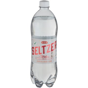H-E-B Seltzer Water, 1 L