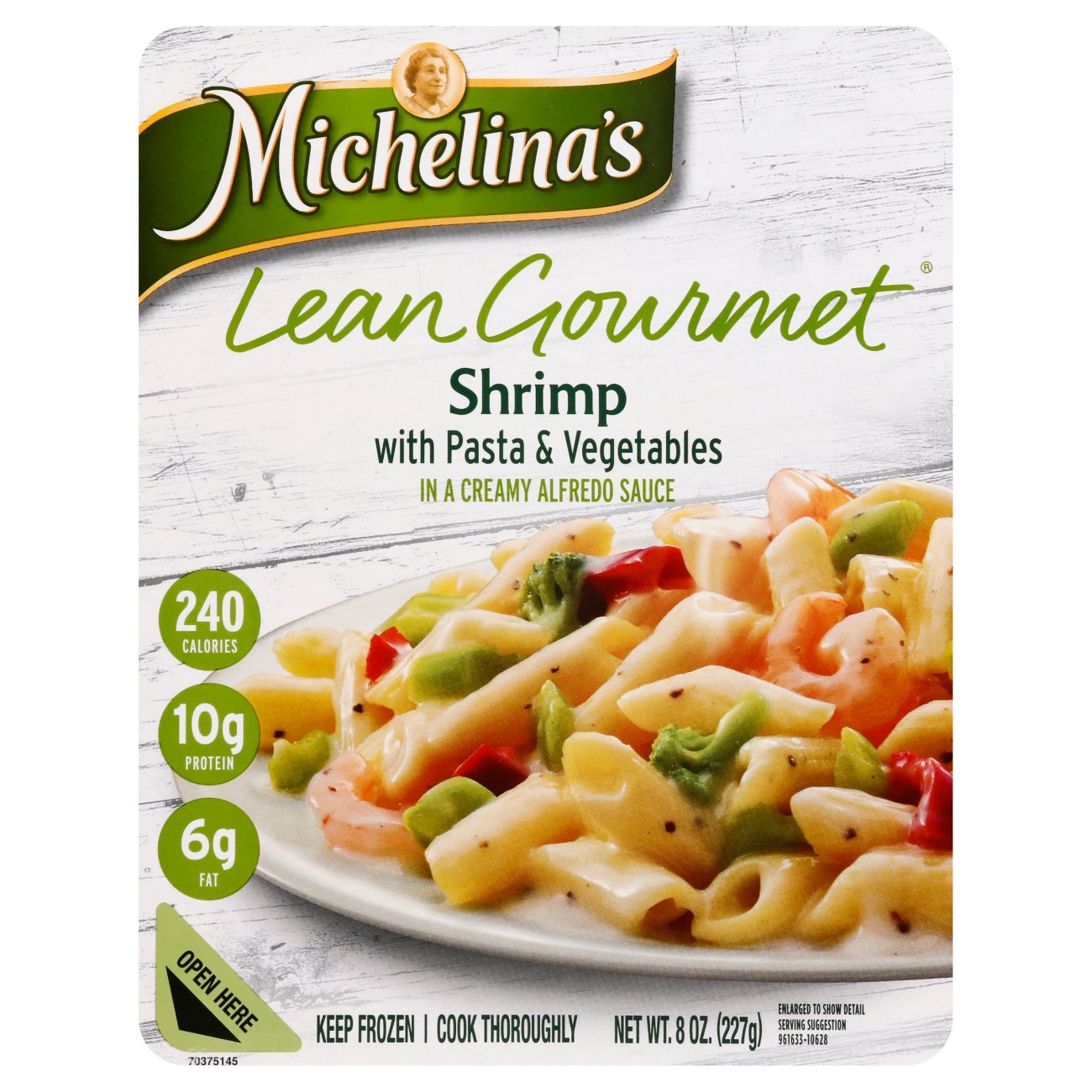 Michelina's Lean Gourmet Shrimp with Pasta & Vegetables Shop Entrees