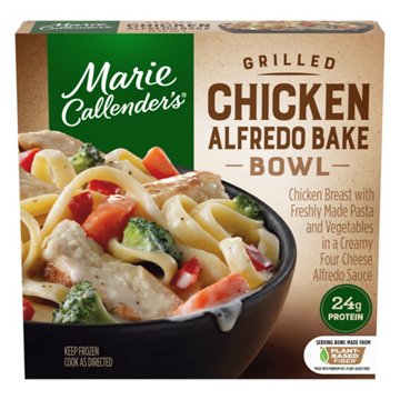Marie Callender's Grilled Chicken Alfredo Bake Bowl Frozen Meal