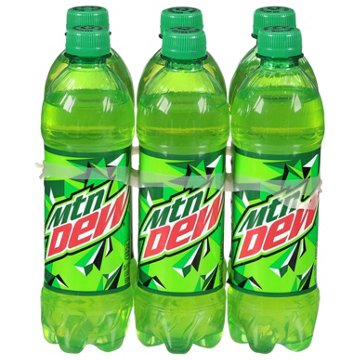 Mountain Dew Citrus Soda 6 pk Bottles