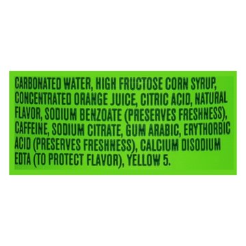 Mountain Dew Citrus Soda 6 pk Bottles