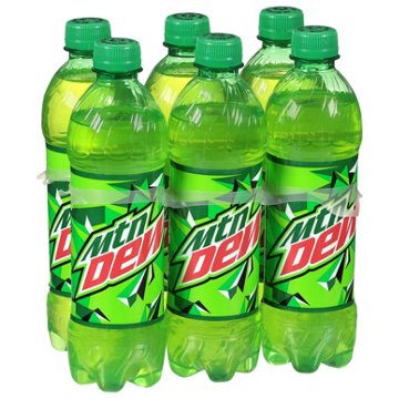 Mountain Dew Citrus Soda 6 pk Bottles