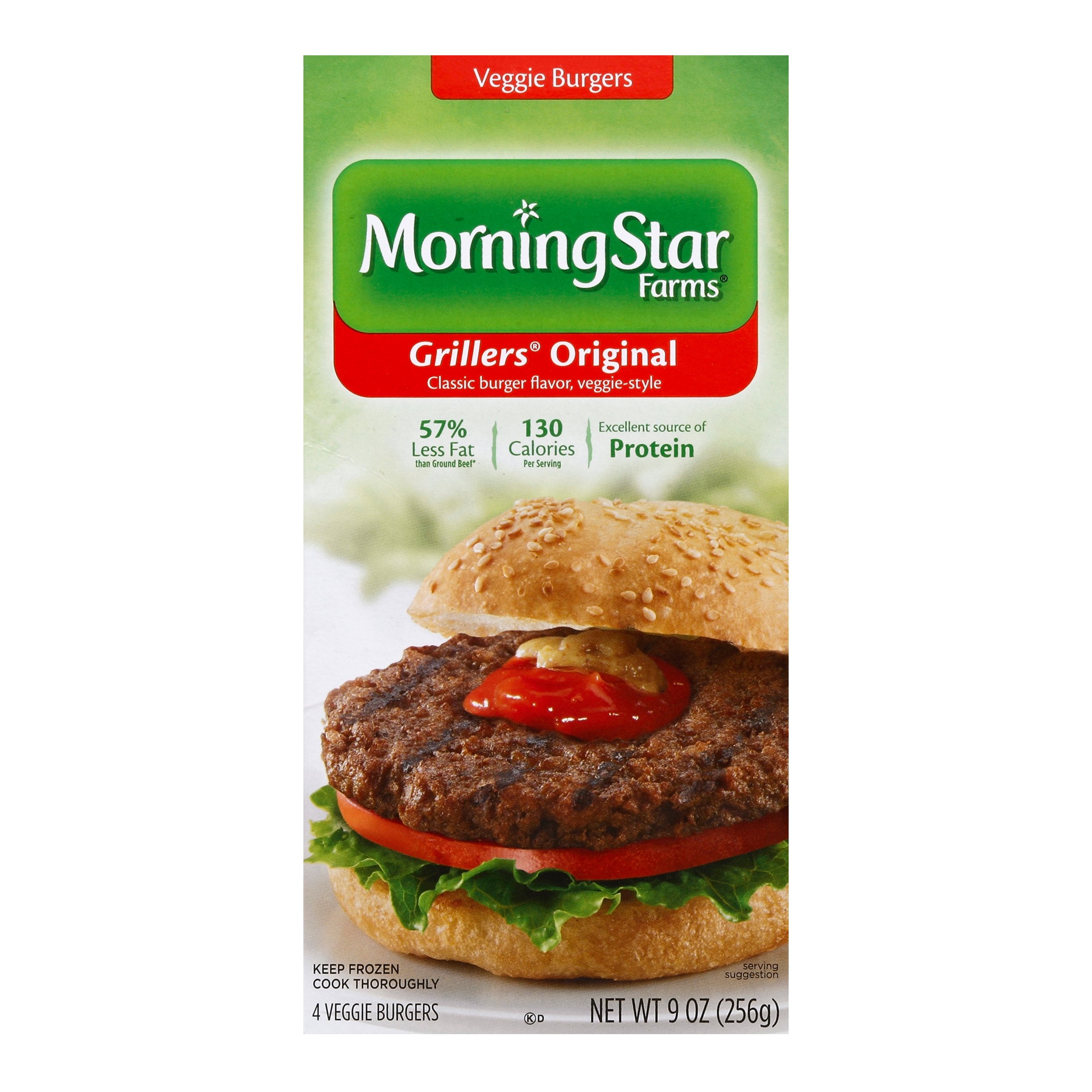 MorningStar Farms Grillers Original Veggie Burgers Shop Meat Alternatives at HEB
