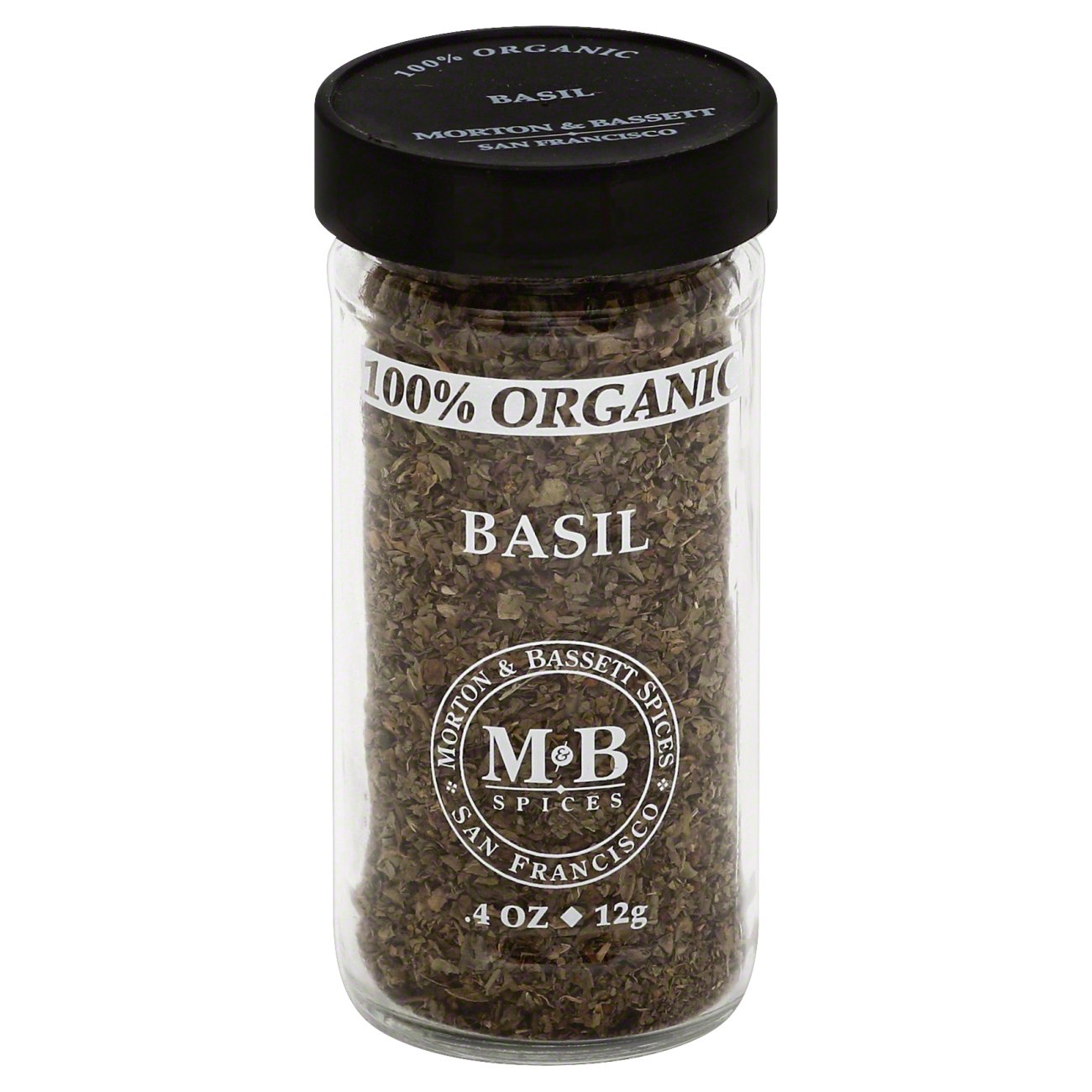 Morton & Bassett 100 Organic Basil Shop Herbs & Spices at HEB