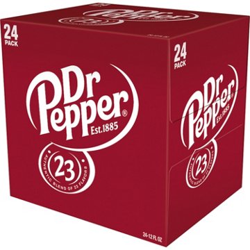 Dr Pepper Soda 24 pk Cans