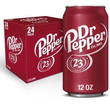 Dr Pepper Soda 24 pk Cans