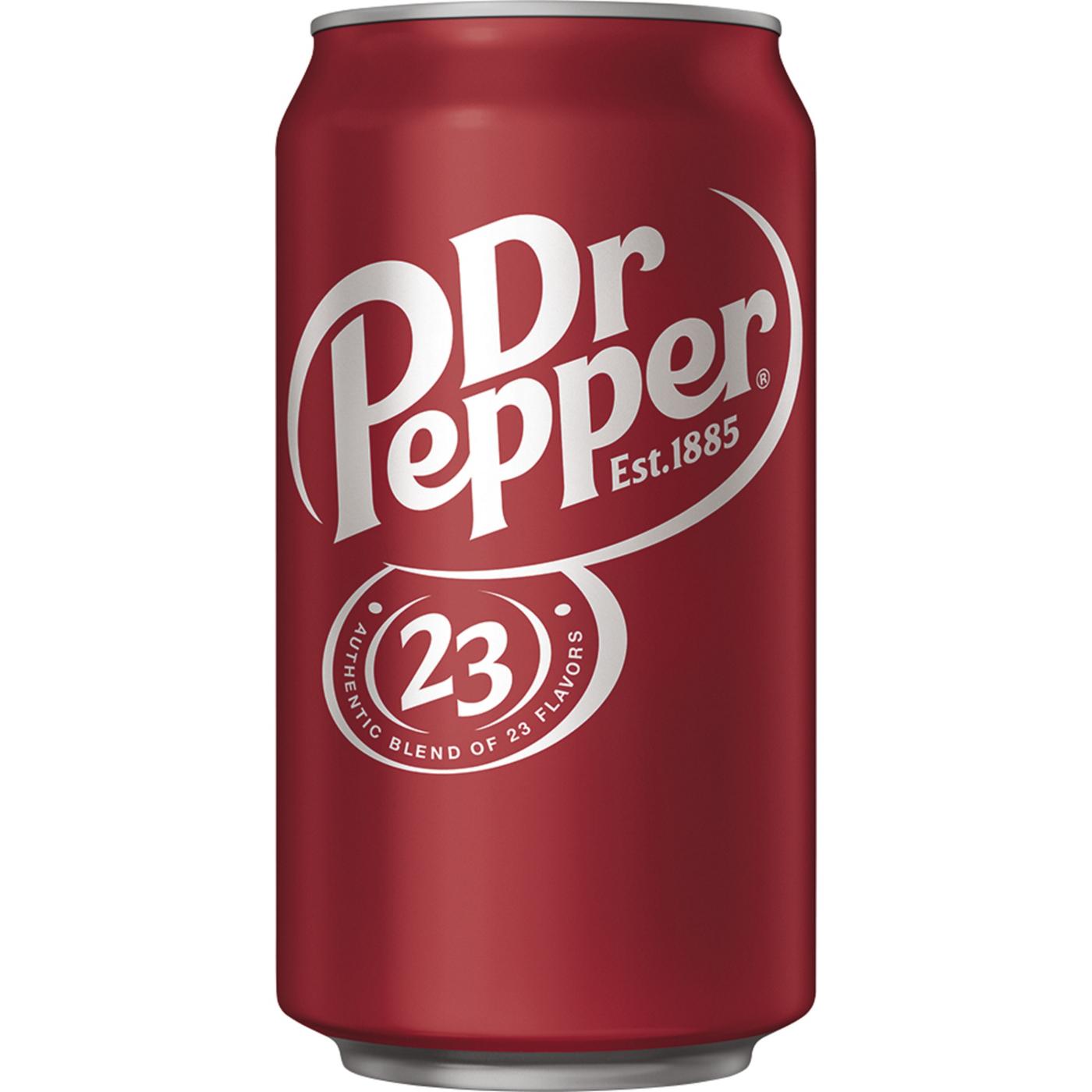 Dr Pepper Soda 24 pk Cans; image 7 of 8