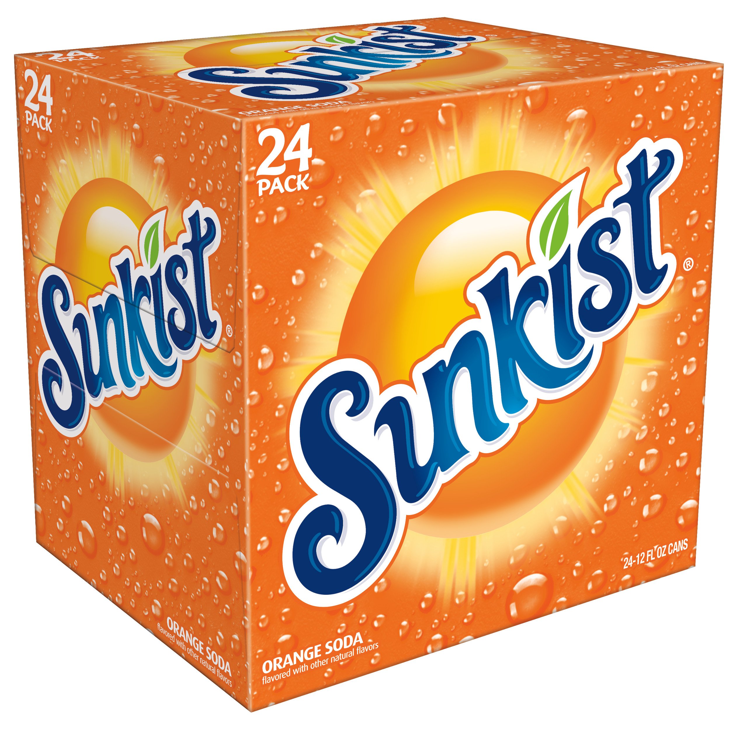 Sunkist Orange Soda - Shop Soda at H-E-B