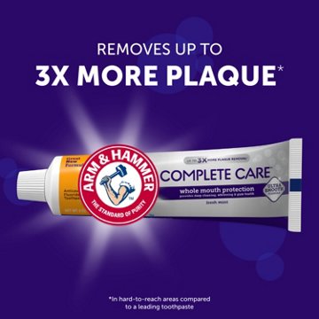 Arm & Hammer Complete Care Anticavity Fluoride Toothpaste – Fresh Mint, 6 oz