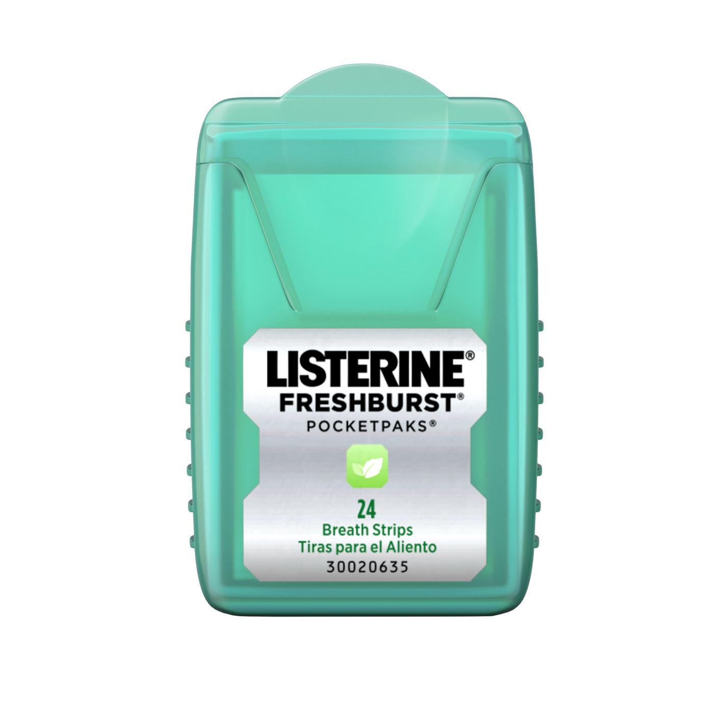 Listerine Freshburst Pocketpaks Breath Freshener Strips; image 4 of 7
