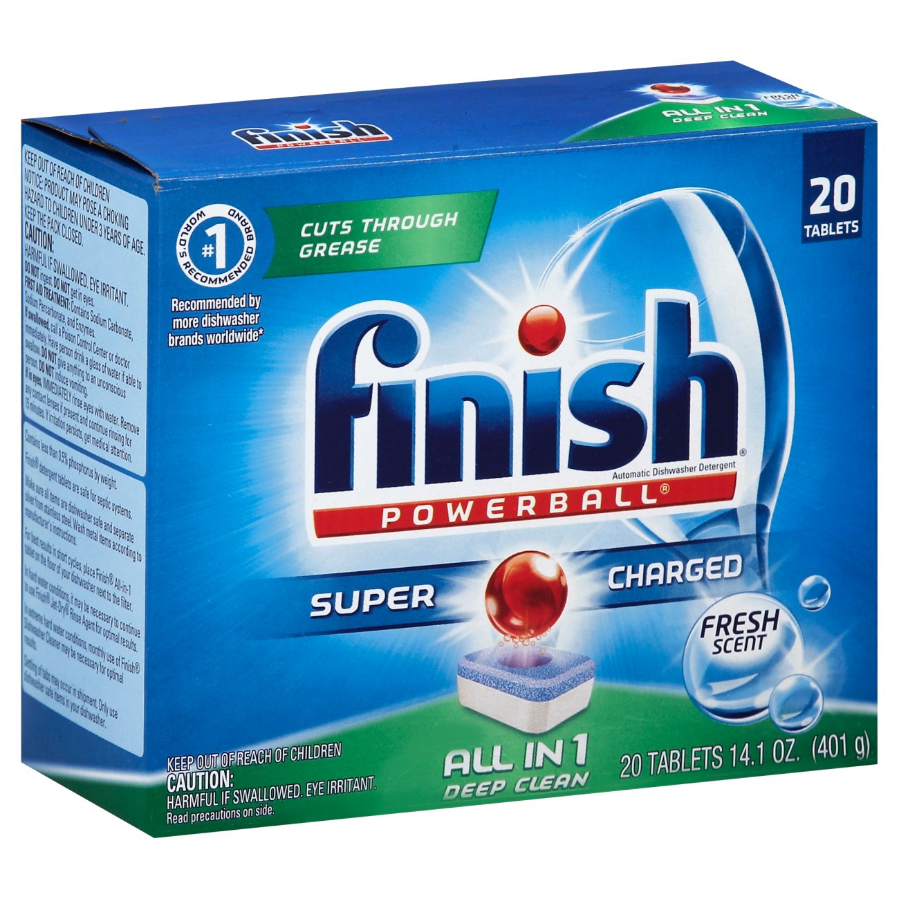 Finish Powerball Quantum Automatic Dishwasher Detergent Tabs - Shop Dish  Soap & Detergent at H-E-B