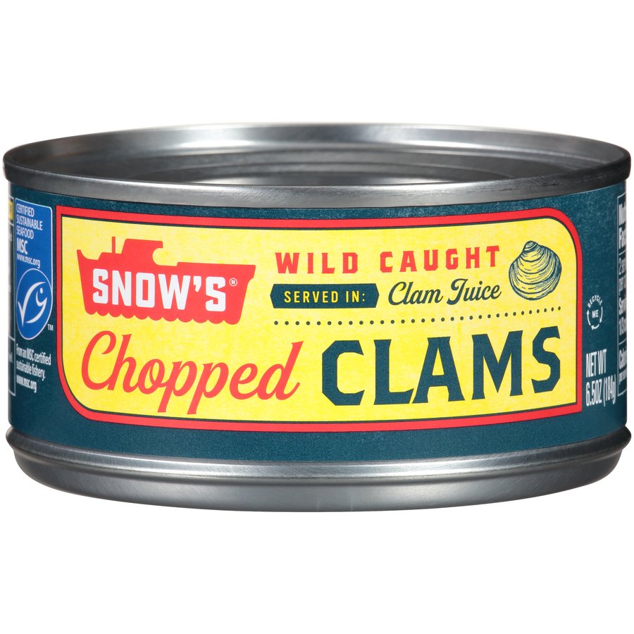 Snow's Chopped Clams in Clam Juice Shop Canned & Dried Food at HEB