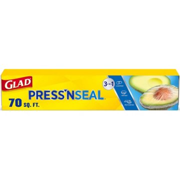 Glad Press'n Seal Multipurpose Sealing Wrap, 70 sq ft