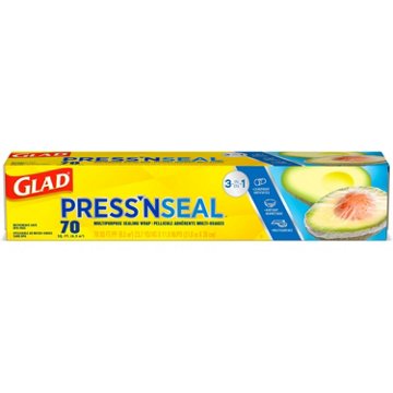 Glad Press'n Seal Multipurpose Sealing Wrap, 70 sq ft