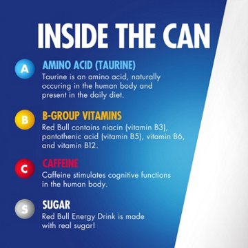 Red Bull Original Energy Drink 4 pk Cans, 8.4 oz