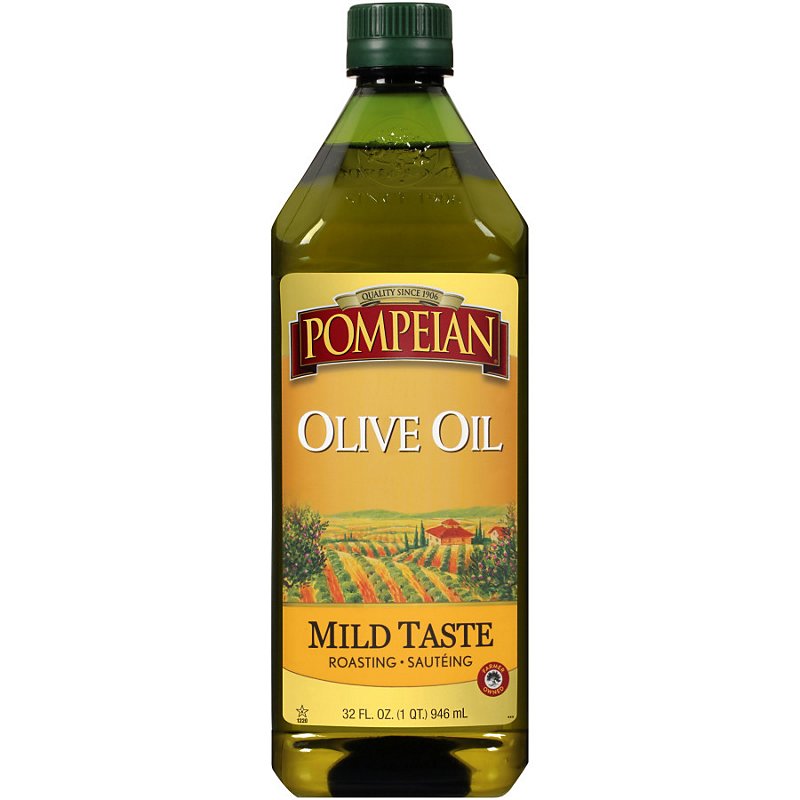 Pompeian Mild Olive Oil - Shop Oils at H-E-B