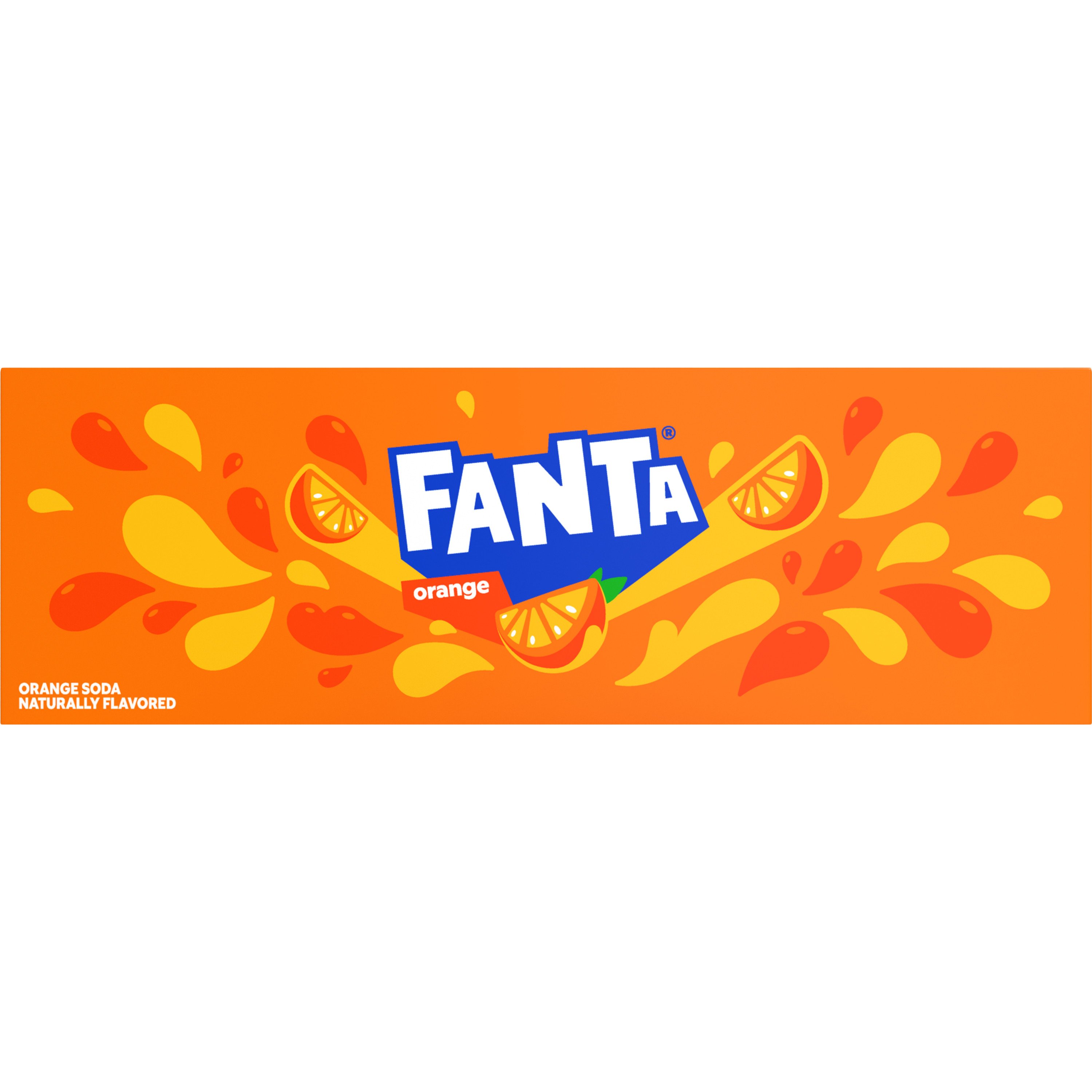 Fanta Caffeine Free Orange Soda 12 oz Cans - Shop Soda at H-E-B