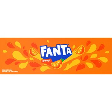 Fanta Orange Soda Soft Drink Fridge Pack 12 pk Cans