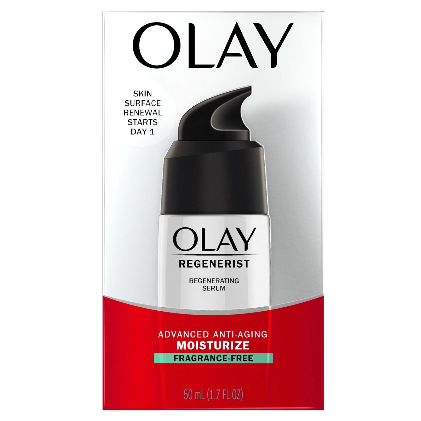 Olay Regenerist Regenerating Serum - Fragrance-Free; image 1 of 5